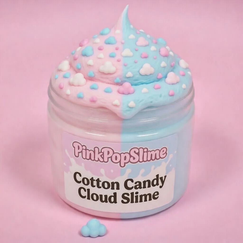 Cotton Candy Cloud Slime